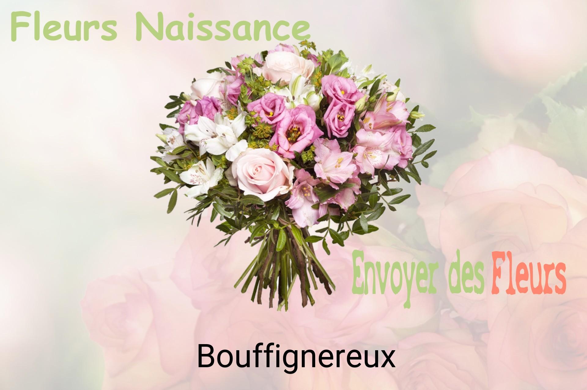 Bouquet de fleurs de naissance livré à Bouffignereux